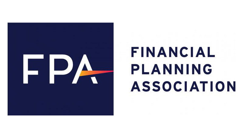 A logo for the financial planning association.